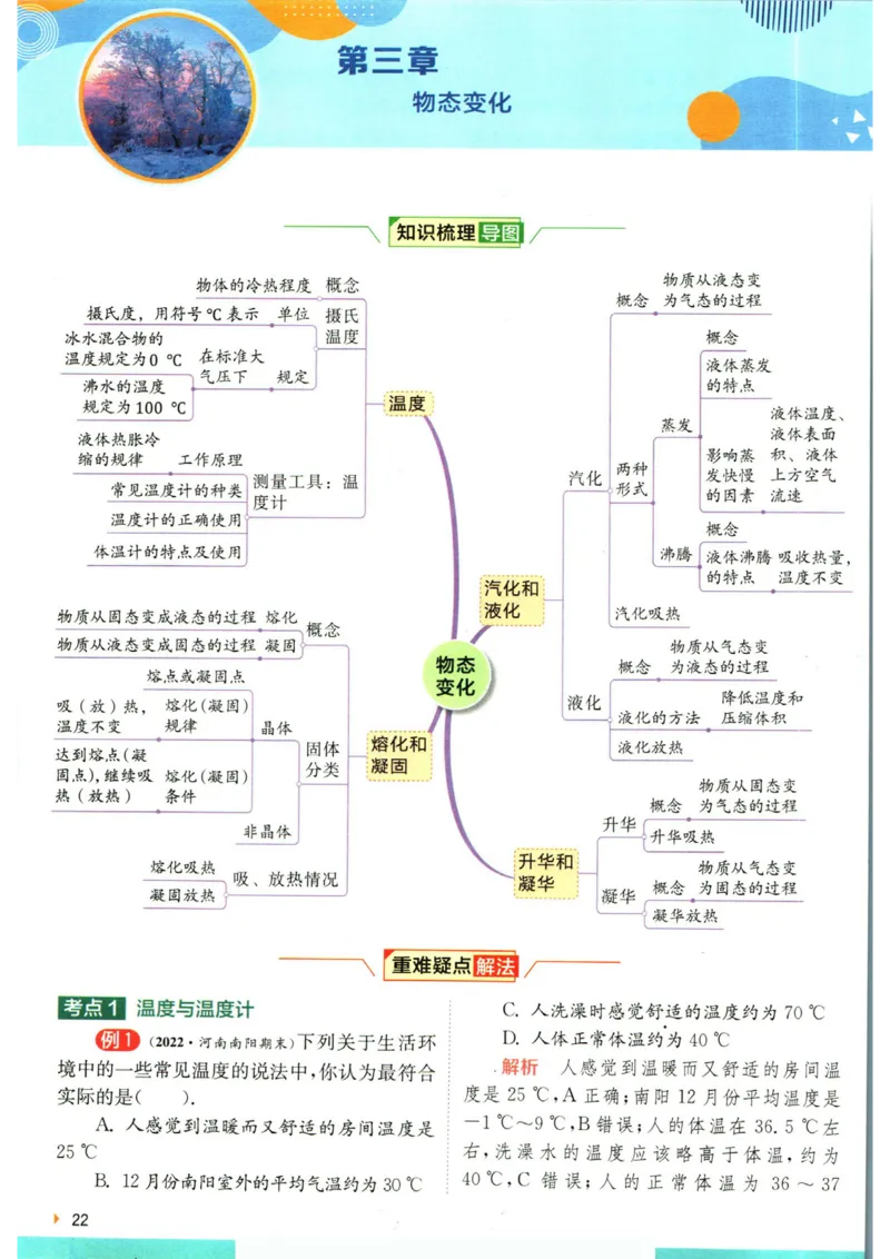 实验班提优训练八年级上册物理人教版学霸攻略_1、初中学习资料_24秋试卷_《实验班提优训练》_八年级