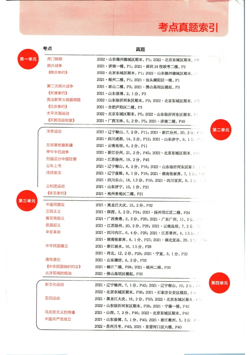 实验班提优训练八年级上册历史人教版全练版_1、初中学习资料_24秋试卷_《实验班提优训练》_八年级