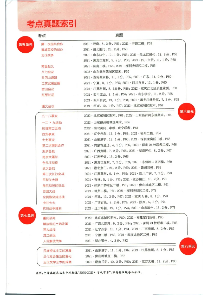 实验班提优训练八年级上册历史人教版全练版_1、初中学习资料_24秋试卷_《实验班提优训练》_八年级