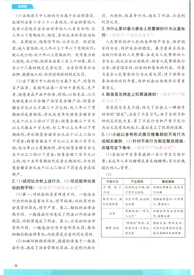 实验班提优训练八年级上册道德与法治人教版全解版_1、初中学习资料_24秋试卷_《实验班提优训练》_八年级