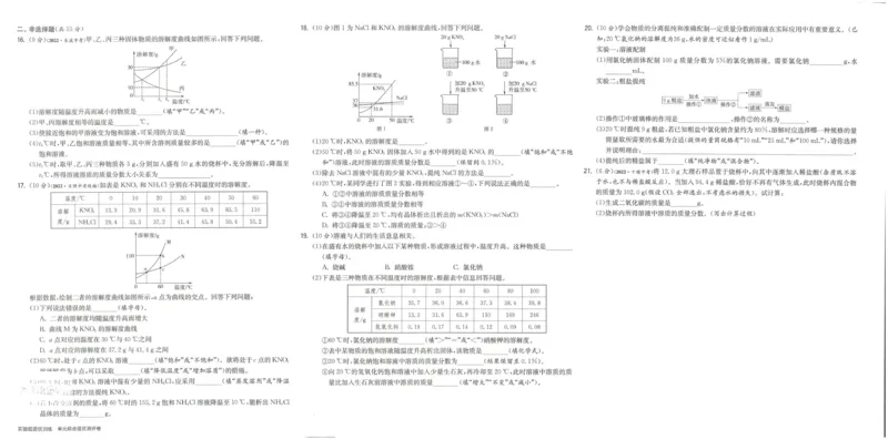 实验班提优训练九年级下册化学人教版测评卷_1、初中学习资料_24秋试卷_《实验班提优训练》_九年级