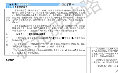 第1课时二氧化碳_1、初中学习资料_2024秋改版_九上化学课件最新版_9化上教案_第六单元碳和碳的氧化物_课题2碳的氧化物