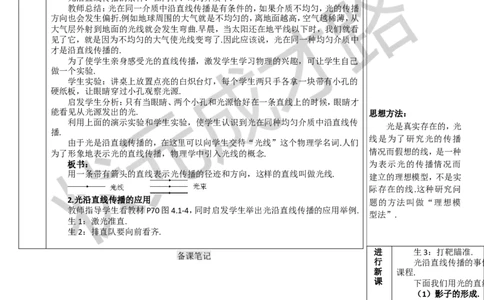 第1节光的直线传播_1、初中学习资料_2024秋改版_八上物理课件最新版_教案_第四章光现象