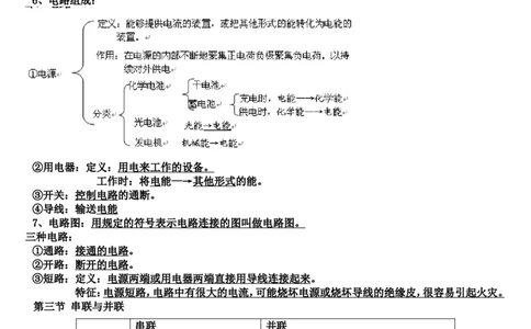 新人教版-九年级上册-物理-第十五章-电流和电路_1、初中学习资料_4-4、物理_4-4-5、初三物理全册_2024更新_人教初中物理9年级单元期中期末_第15单元