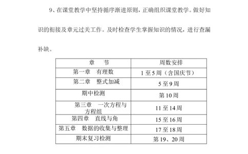 教学计划1_1、初中学习资料_2024秋改版_七上数学最新版课件_沪科版七上课课件_沪7数上教学计划+工作总结