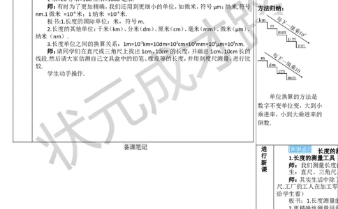 第1节长度和时间的测量_1、初中学习资料_2024秋改版_八上物理课件最新版_教案_第一章机械运动
