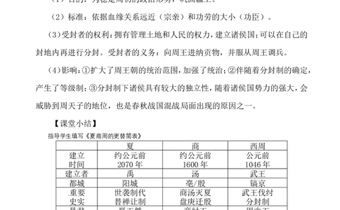 第4课夏商西周王朝的更替_1、初中学习资料_2024秋改版_七上最新版历史课件_教案
