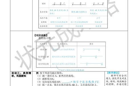 第2课时直线的基本事实_1、初中学习资料_2024秋改版_七上数学最新版课件_沪科版七上课课件_沪7数上教案_第4章几何图形初步_4.2线段、射线、直线