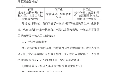 第2课原始农业与史前社会_1、初中学习资料_2024秋改版_七上最新版历史课件_教案
