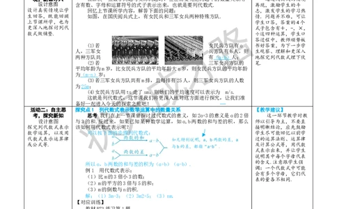 第2课时列代数式表示数量关系_1、初中学习资料_2024秋改版_七上数学最新版课件_人教七上课课件_R7数上教案_第三章代数式_3.1列代数式表示数量关系