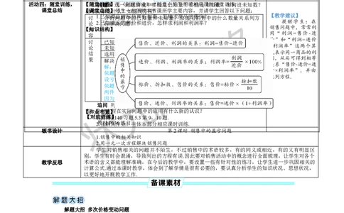 第2课时销售中的盈亏问题_1、初中学习资料_2024秋改版_七上数学最新版课件_人教七上课课件_R7数上教案_第五章一元一次方程_5.3实际问题与一元一次方程