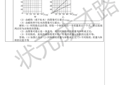 第2节密度_1、初中学习资料_2024秋改版_八上物理课件最新版_教案_第六章质量与密度