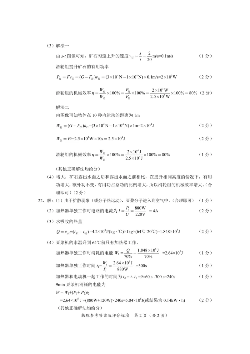 海南省2020年中考物理试卷PDF_1、初中学习资料_2024秋改版_八上物理课件最新版_物理中考真题卷（2019-2023）_2020中考物理试卷