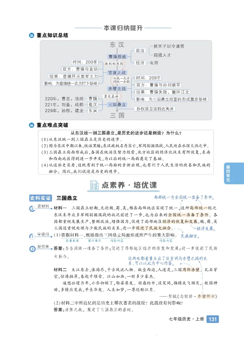 状元大课堂七年级上册历史人教版正文_1、初中学习资料_24秋试卷_《状元大课堂导学案》_7-9上册_初中历史《状元大课堂》导学案