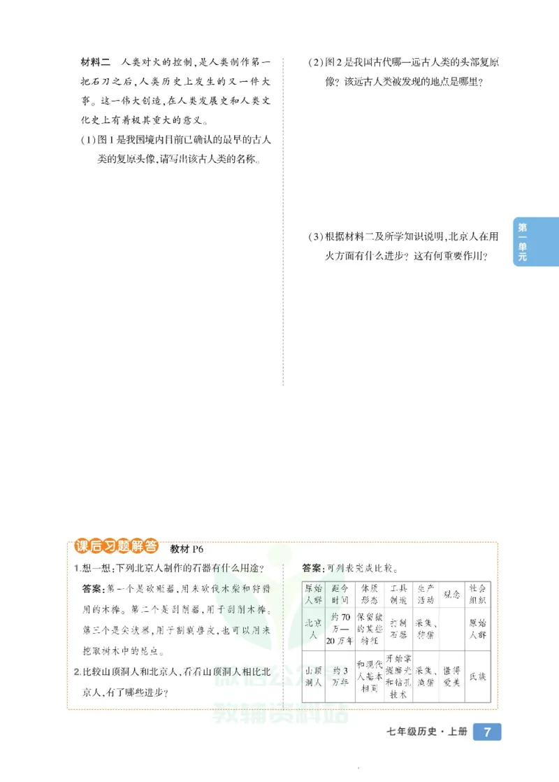 状元大课堂七年级上册历史人教版正文_1、初中学习资料_24秋试卷_《状元大课堂导学案》_7-9上册_初中历史《状元大课堂》导学案