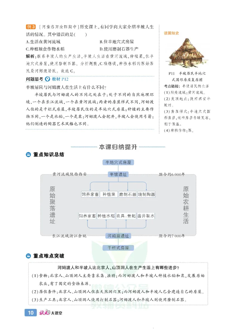 状元大课堂七年级上册历史人教版正文_1、初中学习资料_24秋试卷_《状元大课堂导学案》_7-9上册_初中历史《状元大课堂》导学案