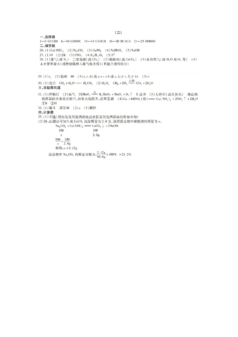 湖南省邵阳市邵东市2019-2020学年九年级下册第二次月考化学检测卷_1、初中学习资料_2024秋改版_九上化学课件最新版_化学中考真题卷（2019-2023）_名校真题试卷_月考