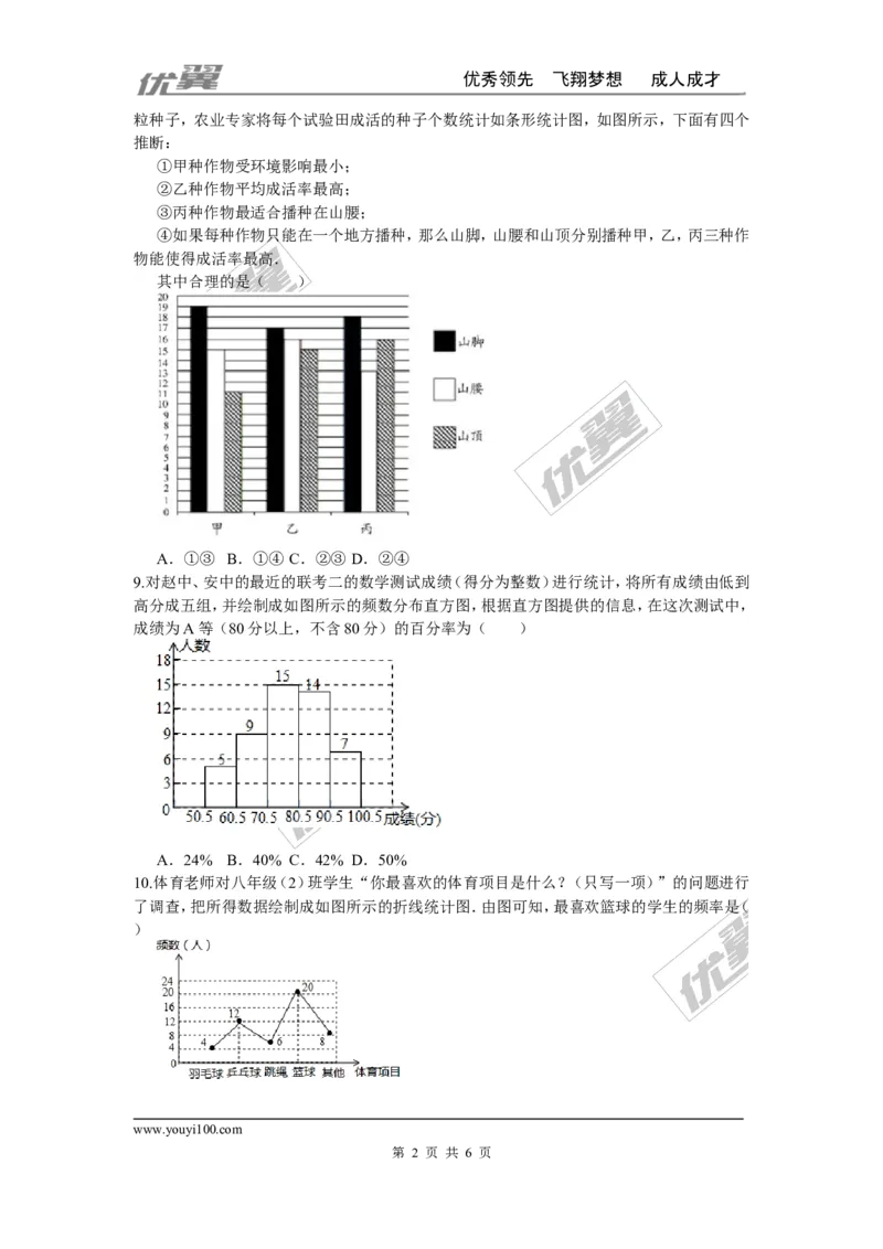 第六章数据的收集与整理周周测1（6.1-6.3）_1、初中学习资料_4-2、数学_北师大版_北师大版初中数学7上_2022秋七数上(BS)--各阶段精品试题_周周测