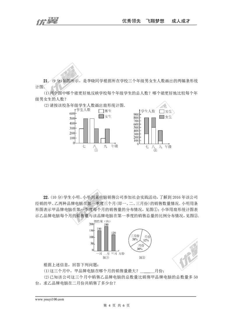 第六章数据的收集与整理周周测3（全章）_1、初中学习资料_4-2、数学_北师大版_北师大版初中数学7上_2022秋七数上(BS)--各阶段精品试题_周周测