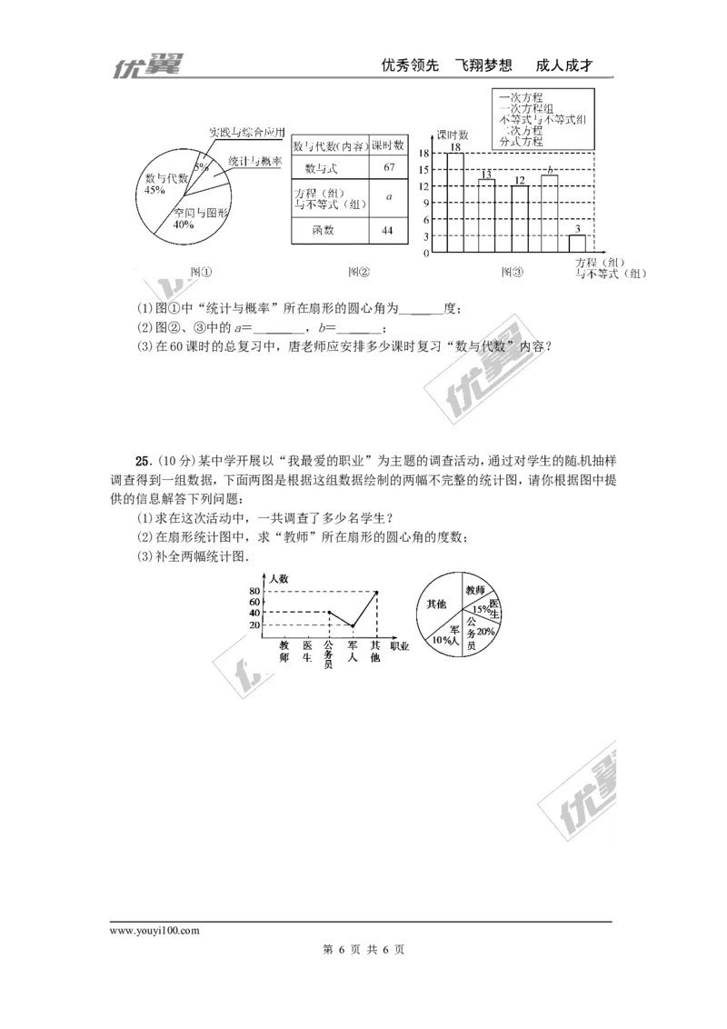 第六章数据的收集与整理周周测3（全章）_1、初中学习资料_4-2、数学_北师大版_北师大版初中数学7上_2022秋七数上(BS)--各阶段精品试题_周周测