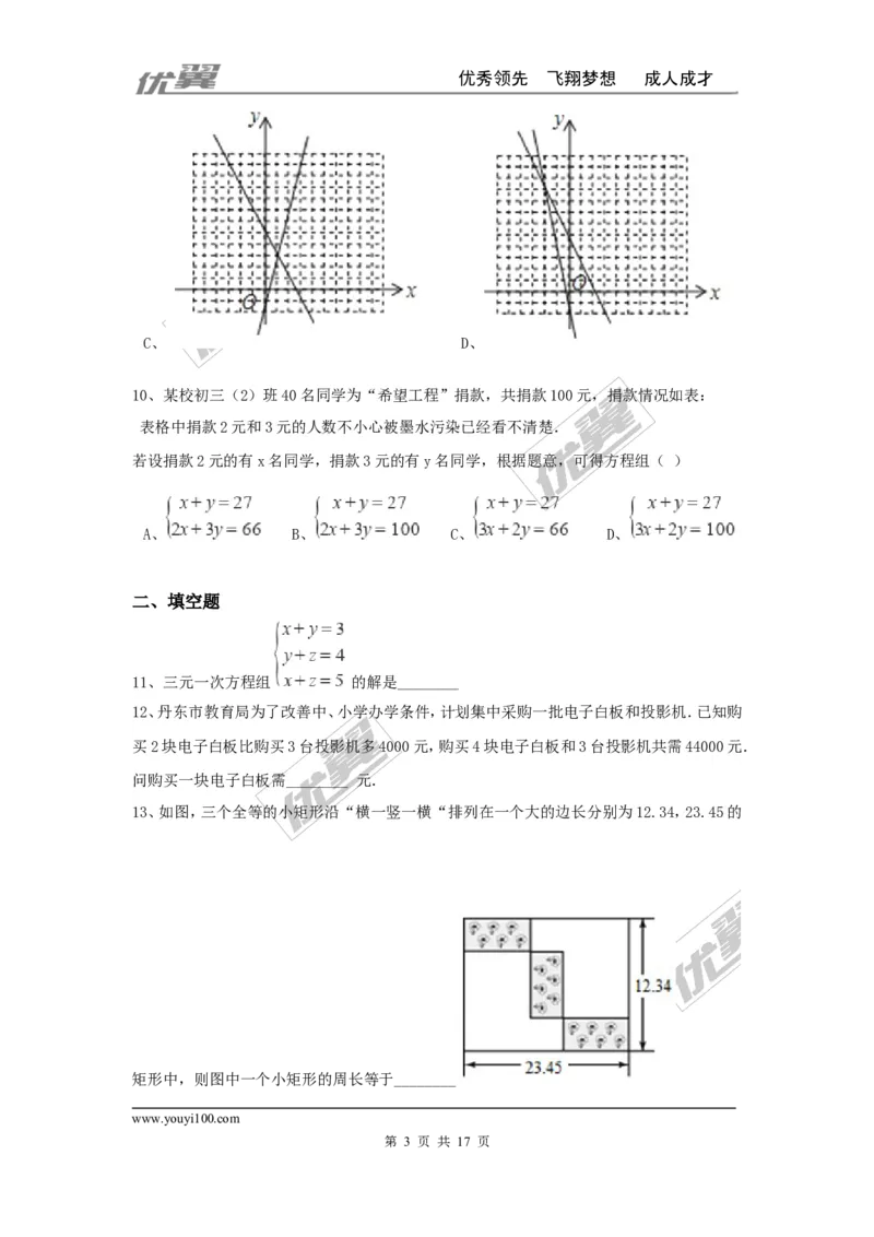 第五章二元一次方程组周周测5（全章）_1、初中学习资料_4-2、数学_北师大版_北师大版初中数学8上_2022秋八数上(BS)--各阶段精品试题_周周测