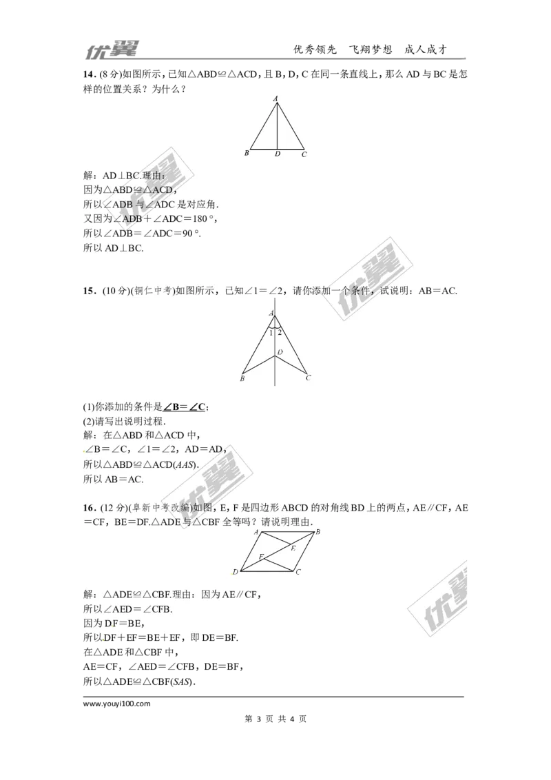 第四章三角形周周测5（4.2~4.3）_1、初中学习资料_4-2、数学_北师大版_北师大版初中数学7下_2022春七数下(BS)--各阶段精品试题_周周测