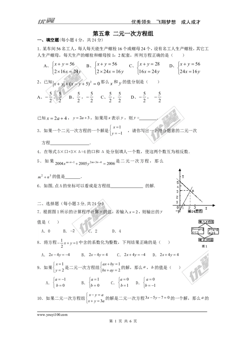 第五章复习_1、初中学习资料_4-2、数学_北师大版_北师大版初中数学8上_2022秋八数上(BS)--各阶段精品试题_复习资料
