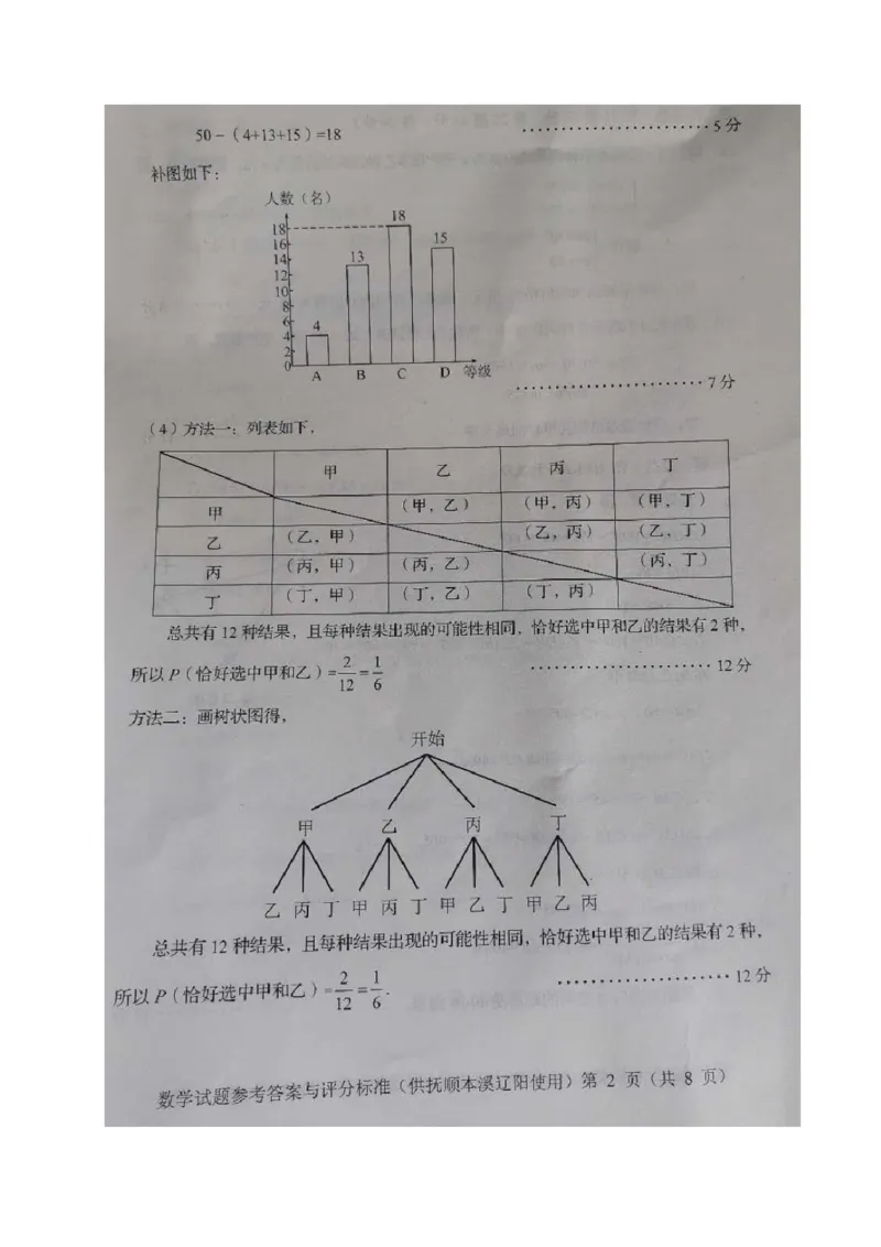 辽宁抚顺、本溪、辽阳-扫描真题_1、初中学习资料_2024秋改版_七上数学最新版课件_北师大版七上课课件_数学中考真题卷（2019-2023）_2020年中考数学试卷_辽宁