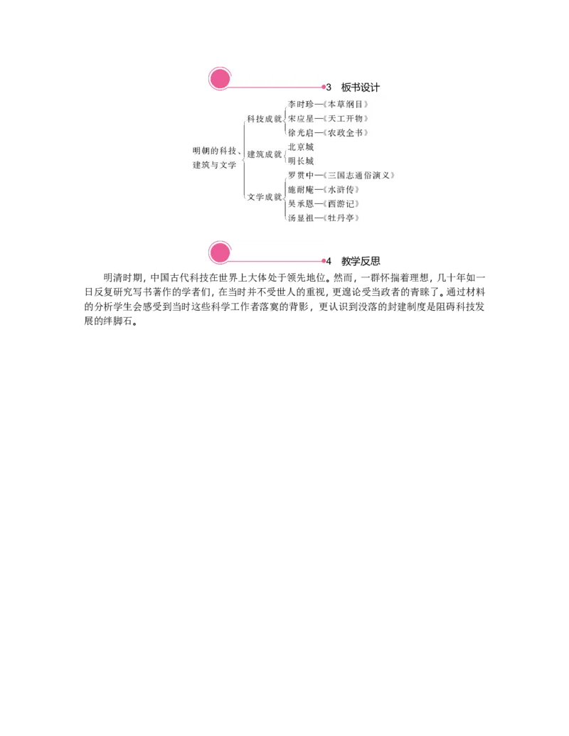 第16课　明朝的科技、建筑与文学_新版初中_最新历史七年级下册_赠送：老版本课件教案参考和新版课文好多一样仍具有很高参考价值_七下新版课件教案（第一套）_七下历史教案3