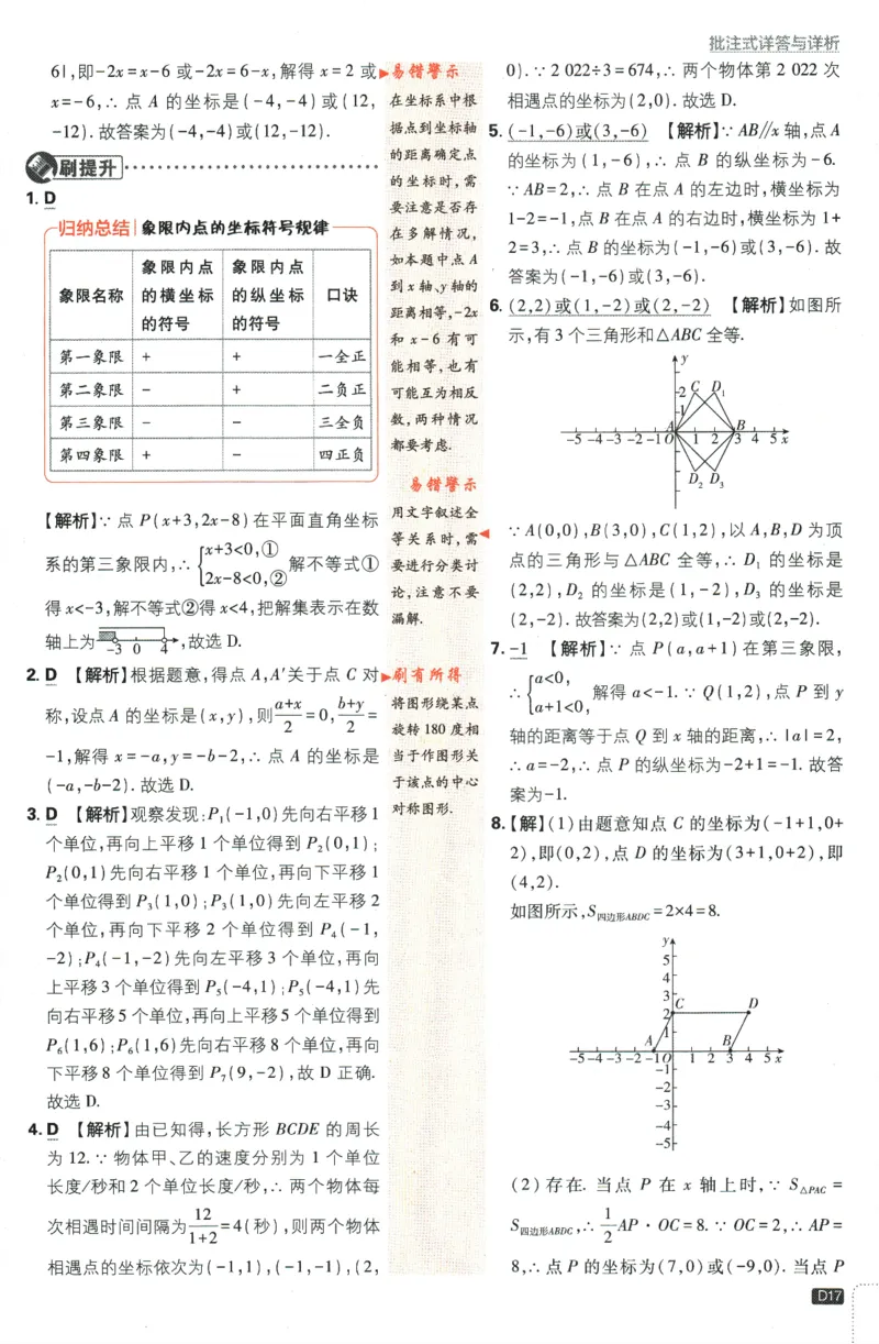 2024版《初中必刷题》数学8下（HS）-批注式详答与详析_2、2025初中必刷题合集_初中必刷题23+24+25上册_24初中必刷题上册+下册全_可信网络等多个文件_2024版-下册_8年级下册