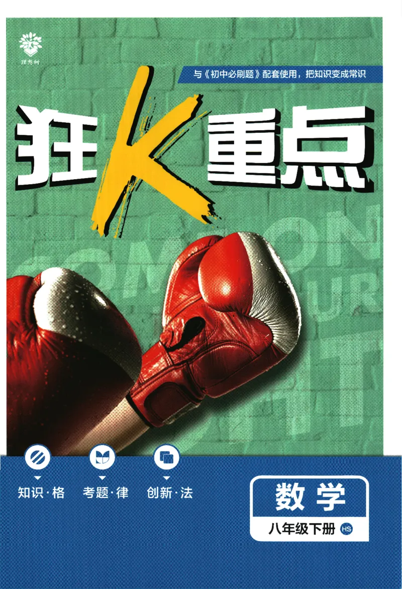 2024版《初中必刷题》数学8下（HS）-狂K重点_2、2025初中必刷题合集_初中必刷题23+24+25上册_24初中必刷题上册+下册全_可信网络等多个文件_2024版-下册_8年级下册_028.24-8下数学华师版