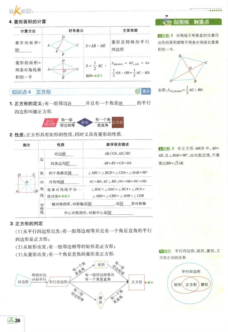2024版《初中必刷题》数学8下（SK）-狂K重点_2、2025初中必刷题合集_初中必刷题23+24+25上册_24初中必刷题上册+下册全_可信网络等多个文件_2024版-下册_8年级下册_022.24-8下数学苏教版