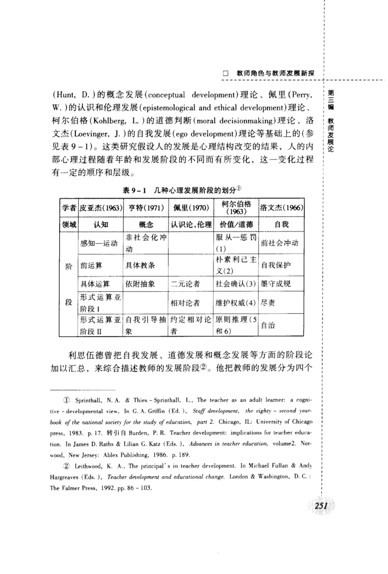 教师角色与教师发展新探_新版初中_最新历史九年级上册_14赠送综合9上历史_教育指南（学生、家长、教师）_教师启示