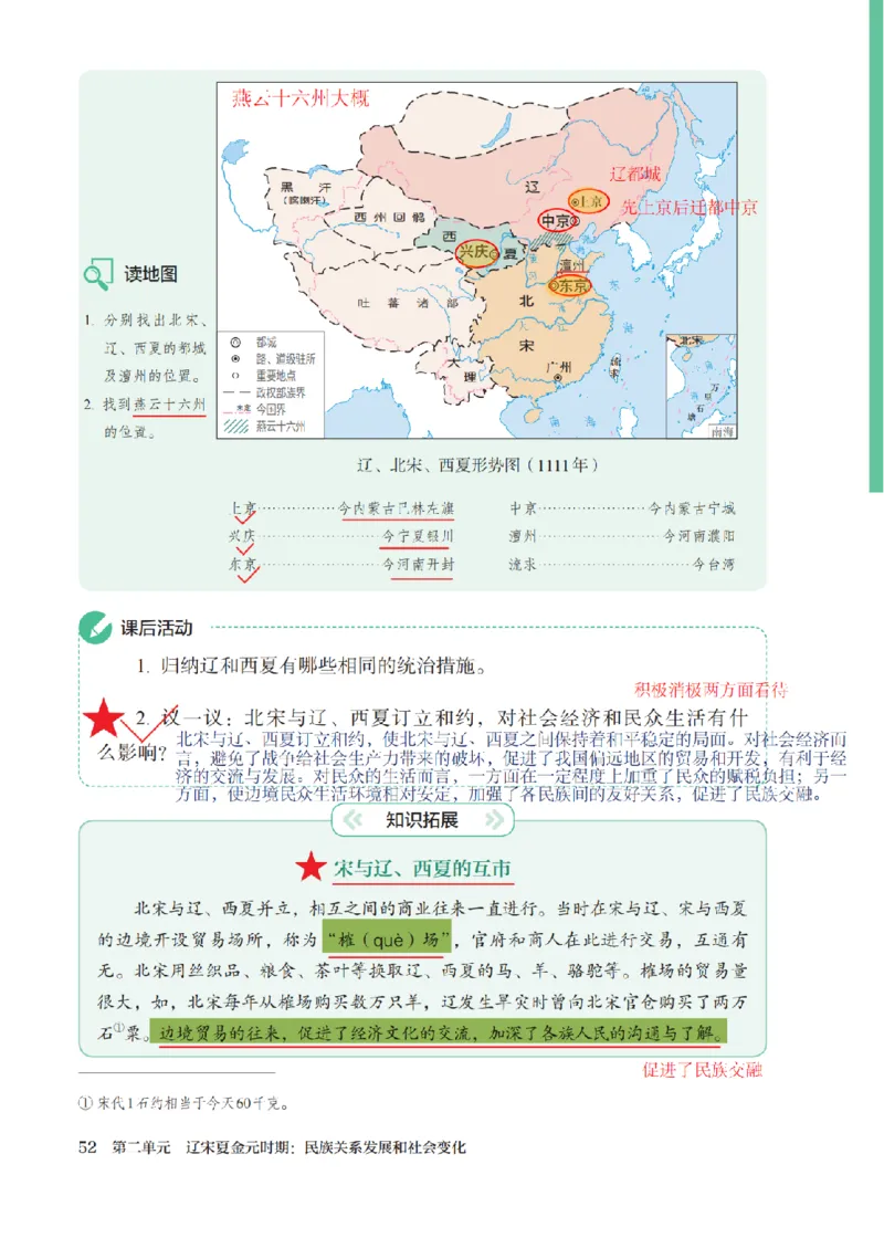 （七下历史）2025春新教材笔记_初中_人教初中历史新七下_电子课本+课堂笔记
