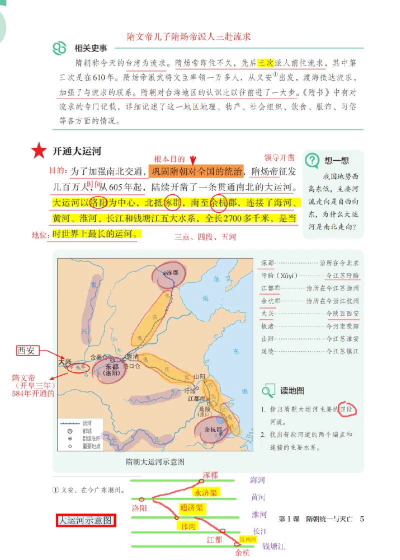 （七下历史）2025春新教材笔记_初中_人教初中历史新七下_电子课本+课堂笔记