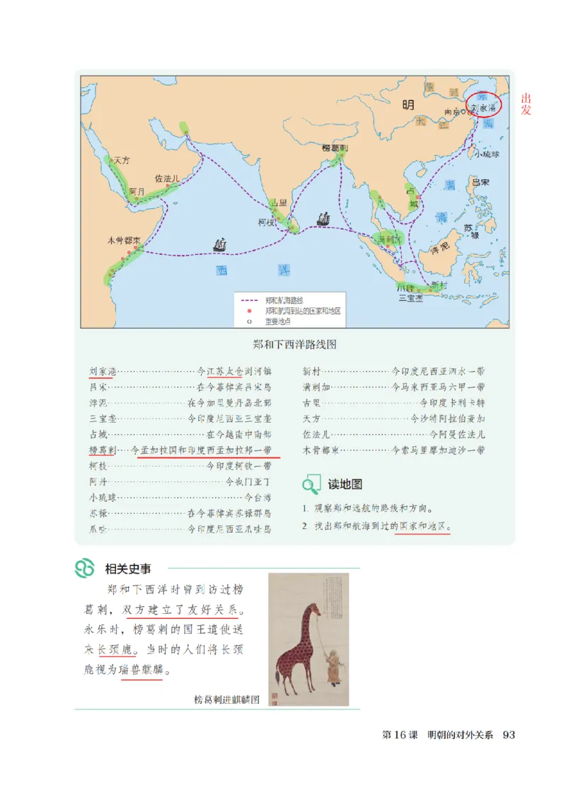 （七下历史）2025春新教材笔记_初中_人教初中历史新七下_电子课本+课堂笔记