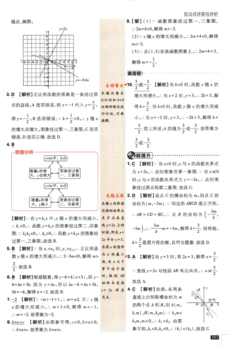 2024版《初中必刷题》数学8下（RJ）-参考答案_2、2025初中必刷题合集_初中必刷题23+24+25上册_24初中必刷题上册+下册全_可信网络等多个文件_2024版-下册_8年级下册_021.24-8下数学人教版