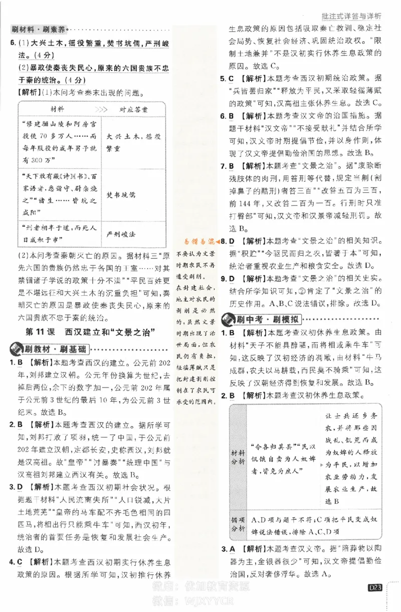 2024版初中必刷题-七上历史人教版答案解析_2、2025初中必刷题合集_初中必刷题23+24+25上册_24初中必刷题上册+下册全_可信网络等多个文件_历年必刷题和24上册_2024版_24初中必刷题-7年级