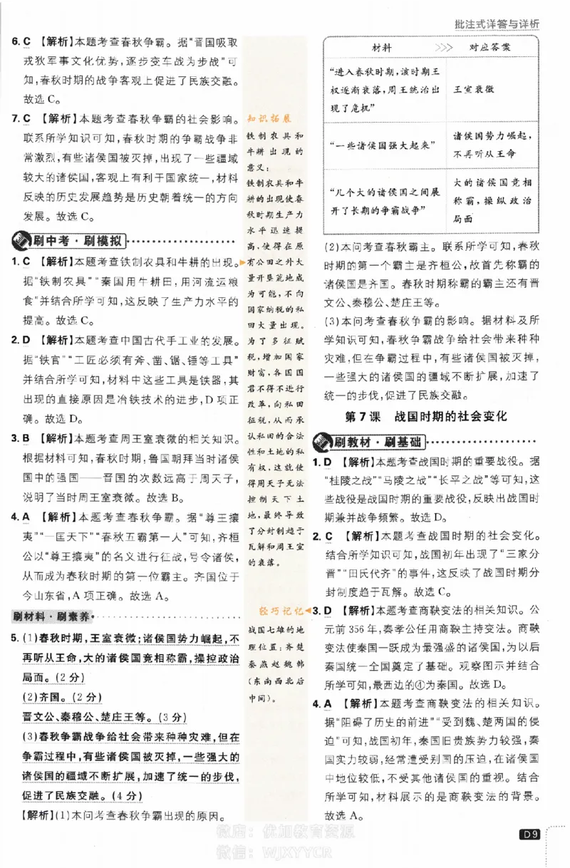 2024版初中必刷题-七上历史人教版答案解析_2、2025初中必刷题合集_初中必刷题23+24+25上册_24初中必刷题上册+下册全_可信网络等多个文件_历年必刷题和24上册_2024版_24初中必刷题-7年级