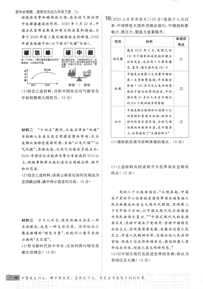 2024版《初中必刷题》道法9下（RJ）_2、2025初中必刷题合集_初中必刷题23+24+25上册_24初中必刷题上册+下册全_可信网络等多个文件_2024版-下册_9年级下册_071.24-9下道法人教版