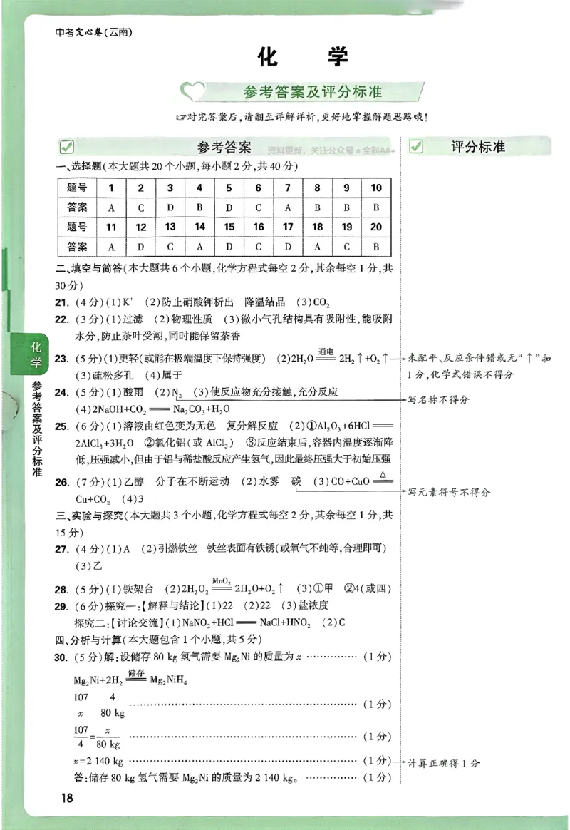 2025《万唯中考&bull;云南定心卷》七科答案_2025万唯黑白卷定心卷_万唯2025版万唯中考《定心卷》实时更新（已更24省，新增广东、广州）_2025万唯中考《定心卷》7科（云南）