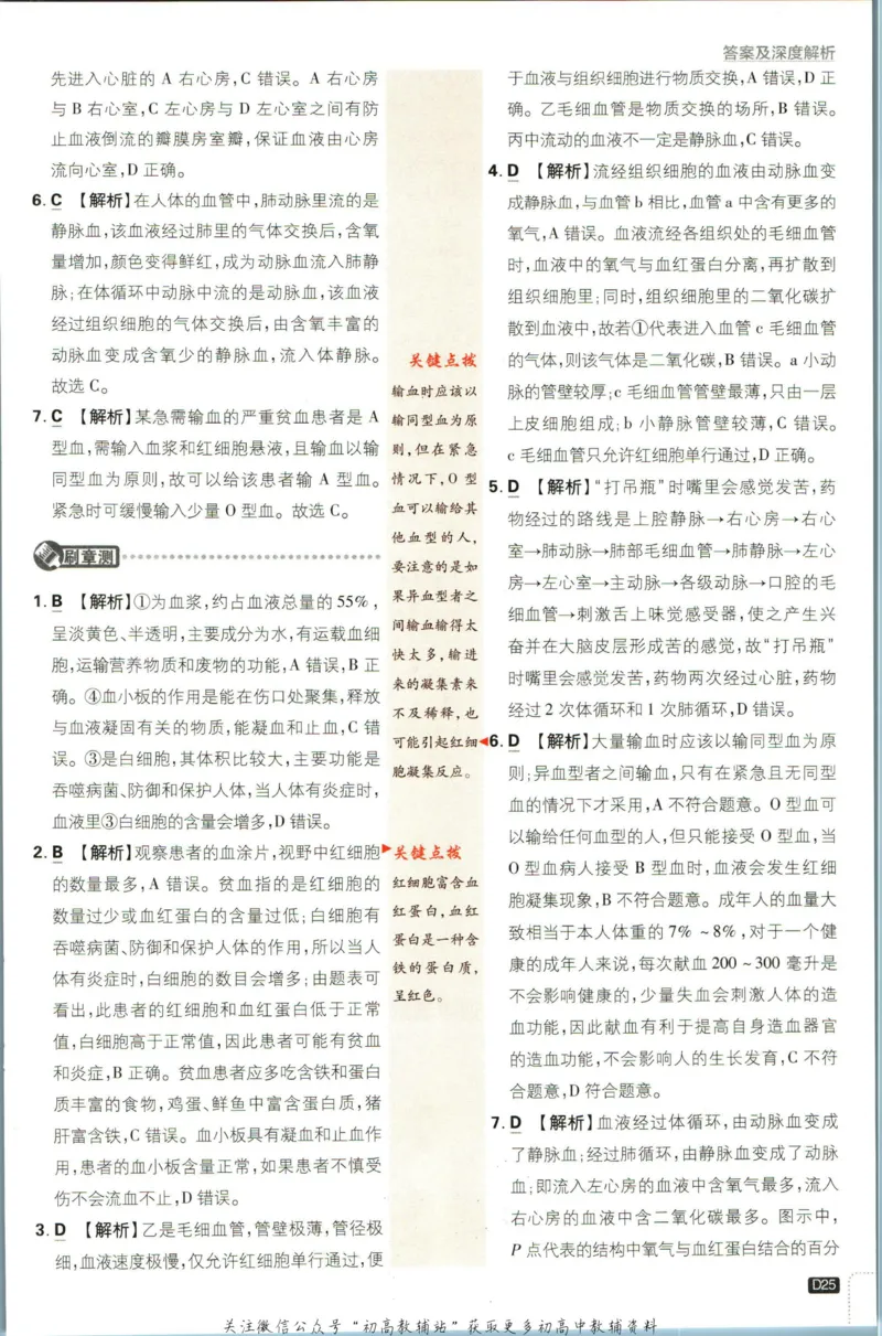 七年级下册生物人教版答案_2、2025初中必刷题合集_初中必刷题23+24+25上册_25初中必刷_可信网络等多个文件_初中必刷题_历年必刷题和24上册_2023版_01.2023版七年必刷题