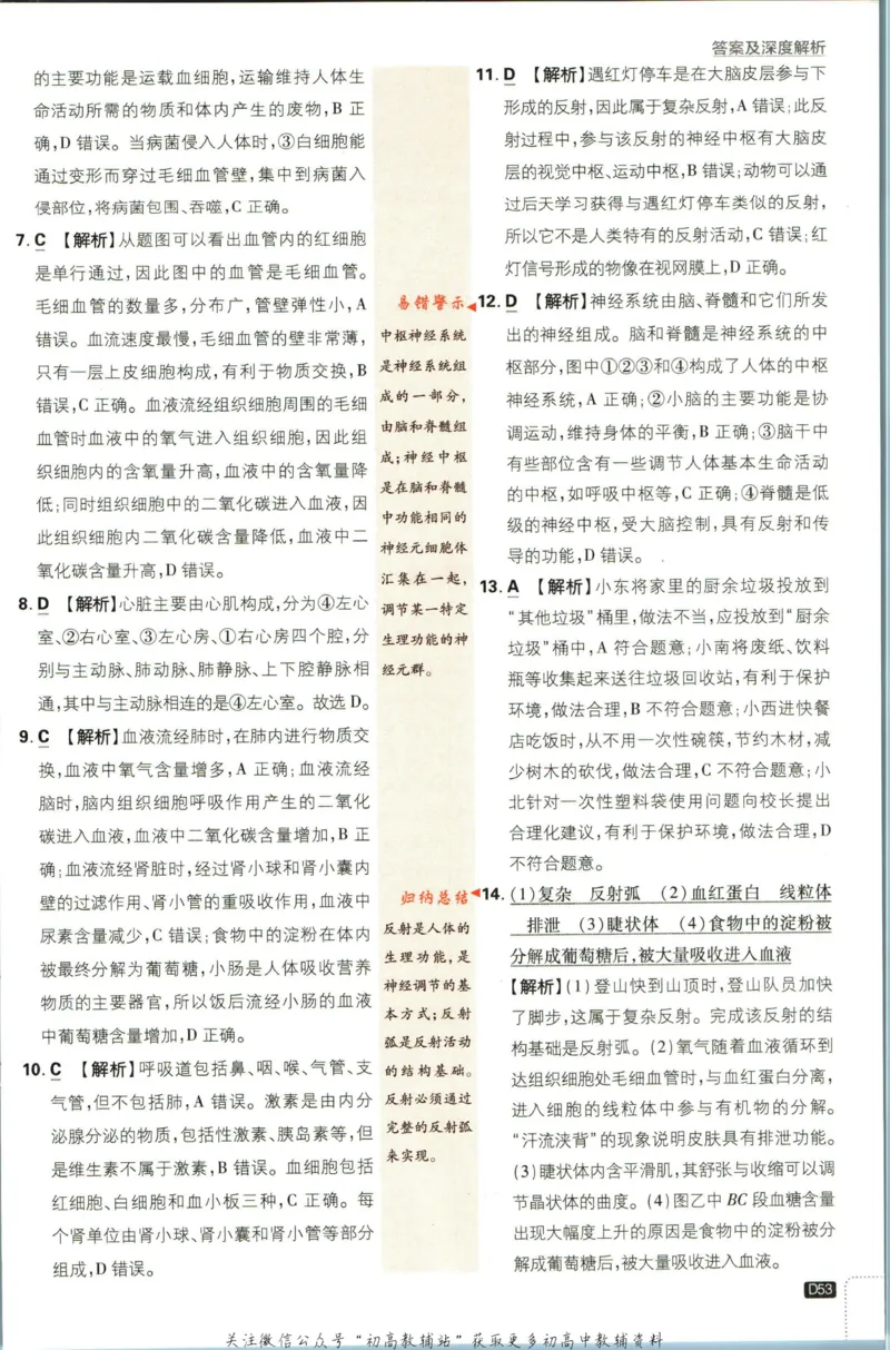 七年级下册生物人教版答案_2、2025初中必刷题合集_初中必刷题23+24+25上册_25初中必刷_可信网络等多个文件_初中必刷题_历年必刷题和24上册_2023版_01.2023版七年必刷题