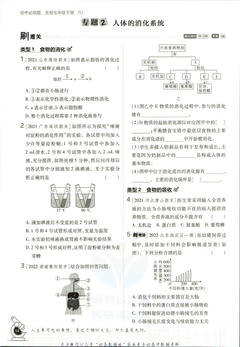 七年级下册生物人教版_2、2025初中必刷题合集_初中必刷题23+24+25上册_25初中必刷_可信网络等多个文件_初中必刷题_历年必刷题和24上册_2023版_01.2023版七年必刷题_06.1生物-人教版-上下两册