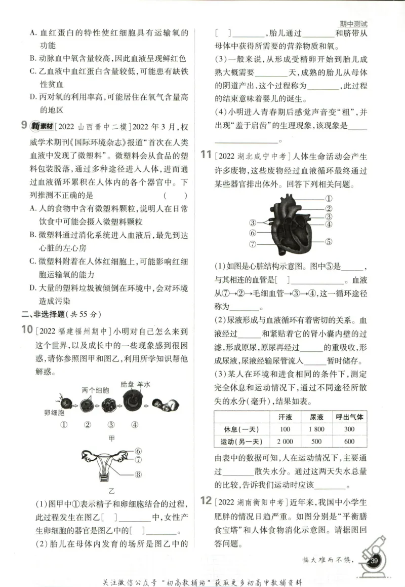 七年级下册生物人教版_2、2025初中必刷题合集_初中必刷题23+24+25上册_25初中必刷_可信网络等多个文件_初中必刷题_历年必刷题和24上册_2023版_01.2023版七年必刷题_06.1生物-人教版-上下两册