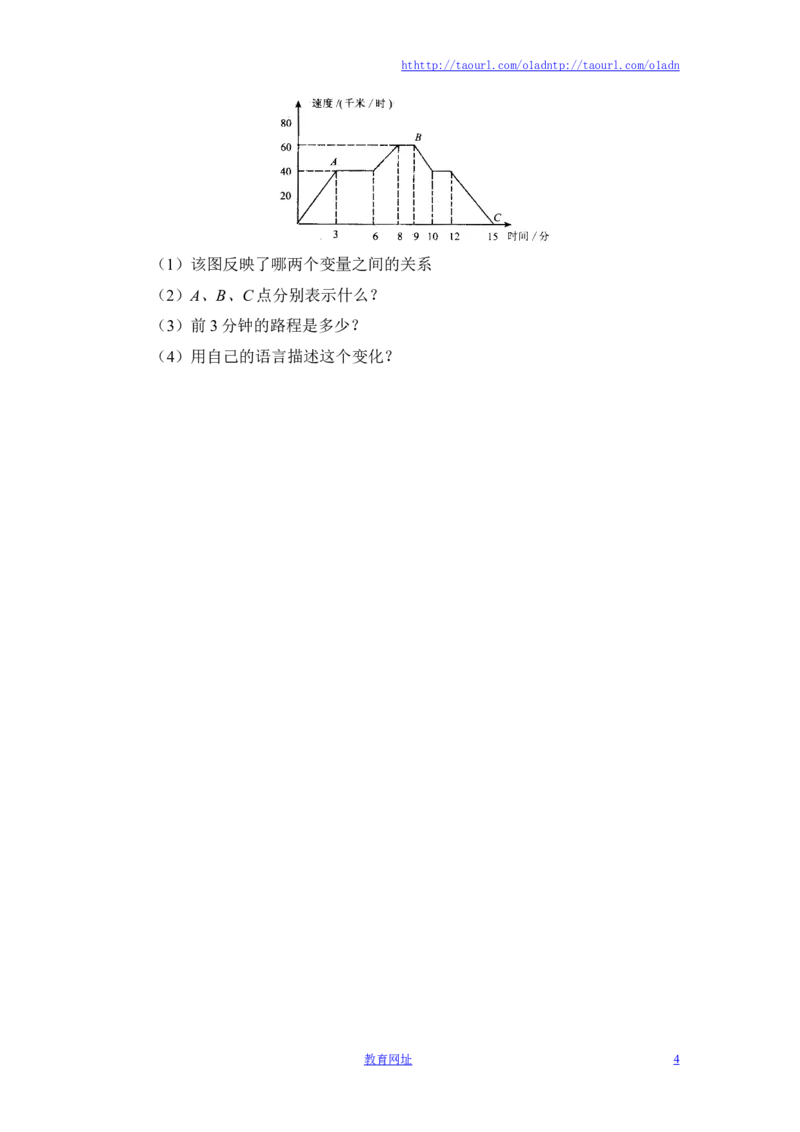《用图象表示的变量间关系》第二课时同步练习1（喜子的商铺）_1、初中学习资料_4-2、数学_北师大版_北师大版初中数学7下_北师大版初中数学7下_最新7年级数学下册试卷239份均附答案
