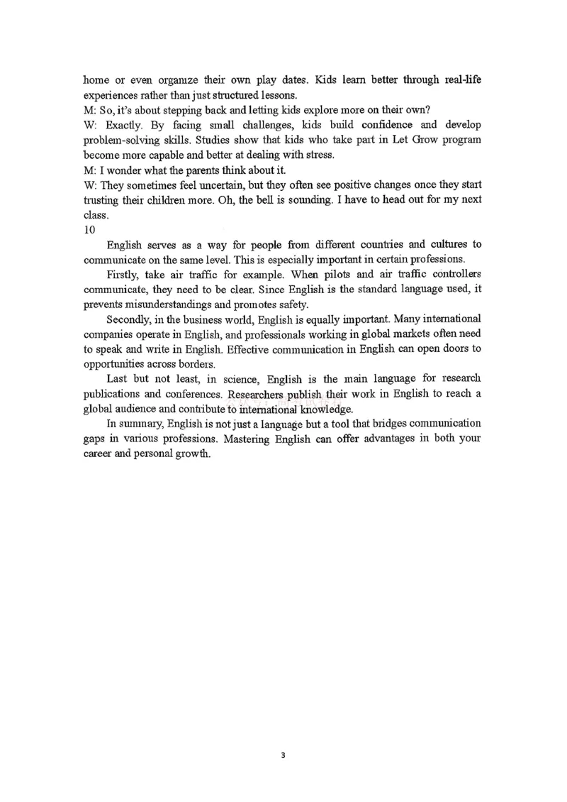 2026届河南省许平洛济高三第三次质量检测英语（含答案）_2026届河南省许平洛济高三第三次质量检测_03英语2026届河南省许平洛济高三第三次质量检测