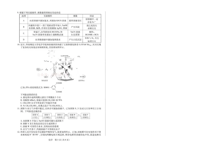 2026届合肥八中高三下学期模拟预测化学试题（含解析）化学_2026届安徽省合肥市八中高三下学期3月模拟预测_05化学2026届安徽省合肥市八中高三下学期3月模拟预测