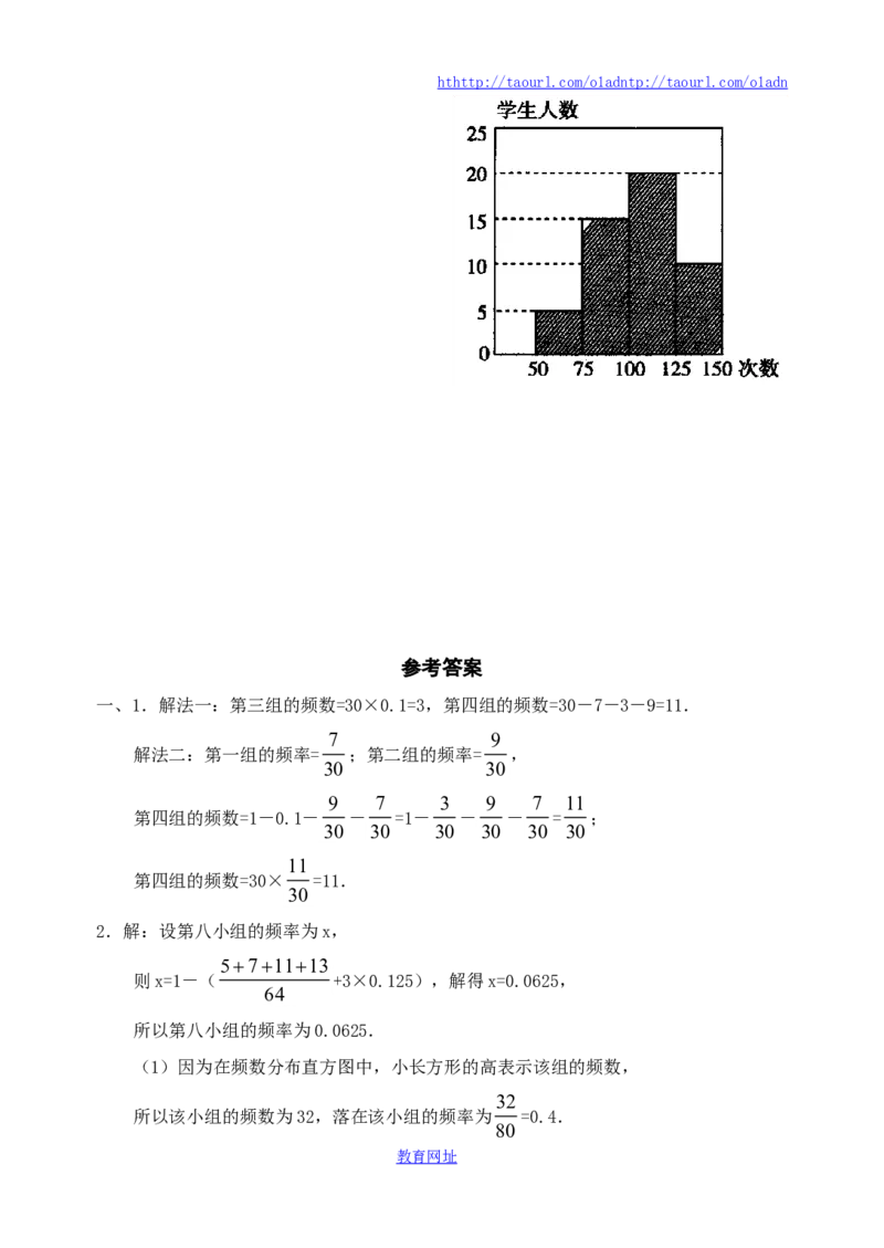 《频率的稳定性》同步练习（喜子的商铺）_1、初中学习资料_4-2、数学_北师大版_北师大版初中数学7下_北师大版初中数学7下_最新7年级数学下册试卷239份均附答案_同步练习180套