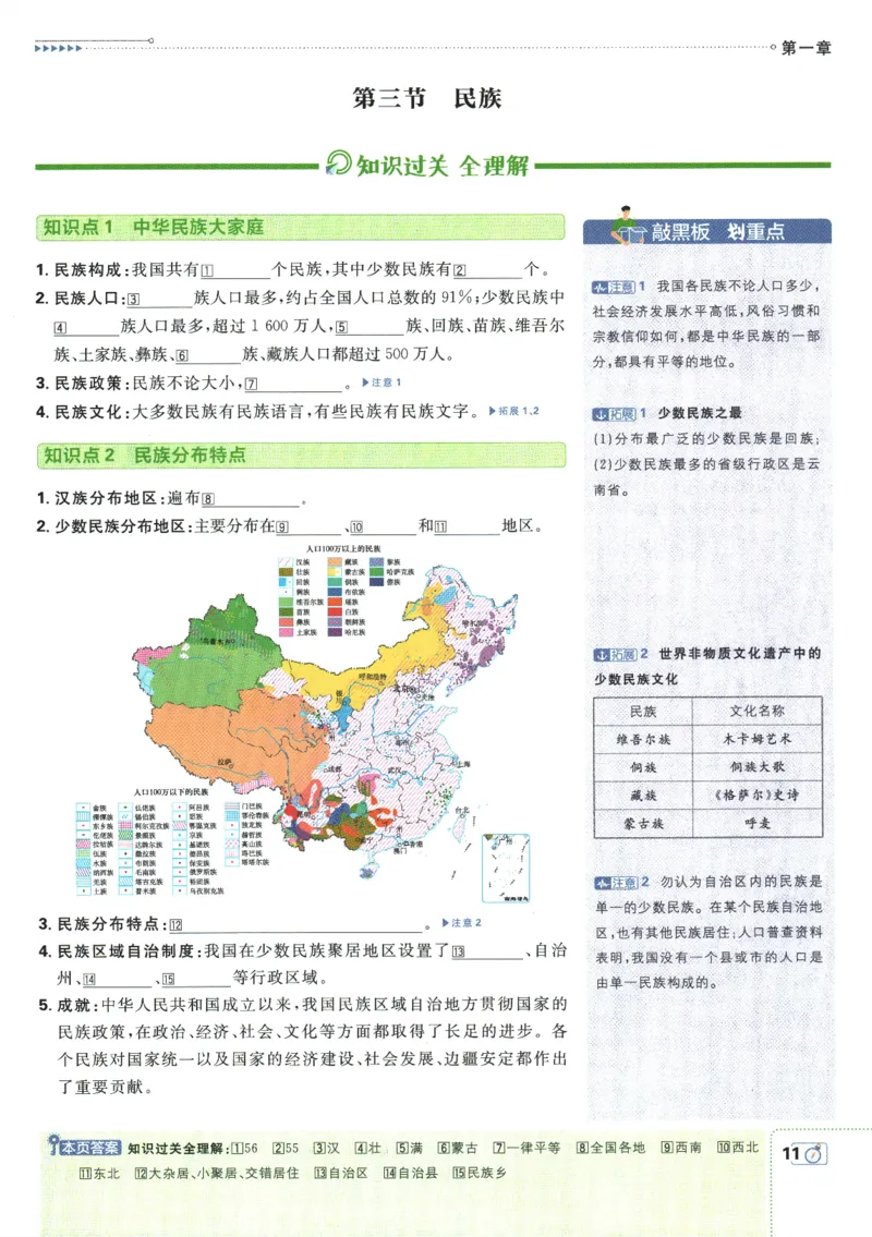 初中必刷题-8上-地理人教版狂K重点_2、2025初中必刷题合集_初中必刷题23+24+25上册_2025版（全科上册）_2025版（全科上册）_初中必刷题地理